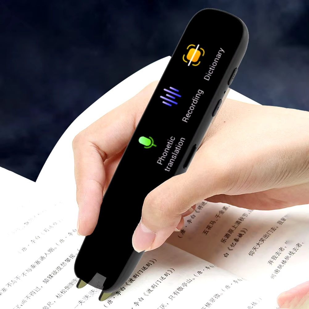 Smart AI Scan Reader Portable Voice Translator Scanner Pen WIFI AI Voice 112 Languages Translator for Travel or Daily Use